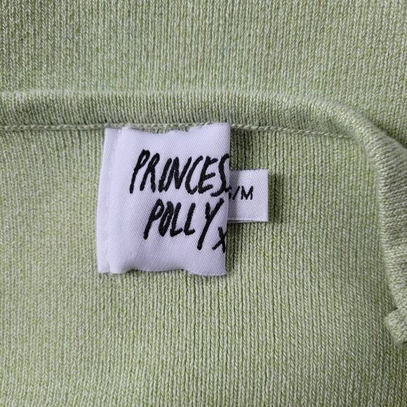 Princess Polly‎ bridie mini dress light green ruched tie sides bodycon fairy - Picture 7 of 11